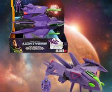Disney Pixar Lightyear Hyperspeed Series Zurg Fighter Ship and Zurg