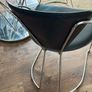 Chrome steel & tempered glass dining tsble & chairs Image 5
