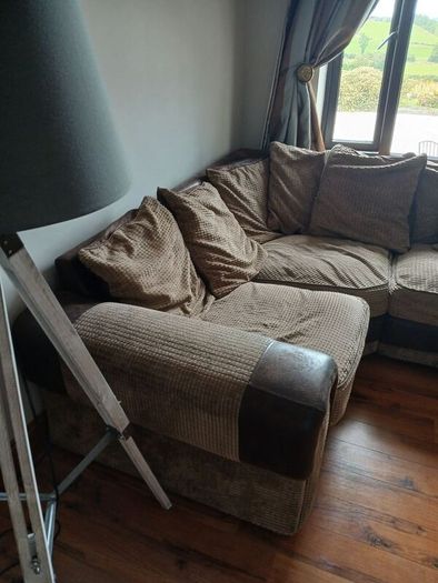 Corner Sofa suitable for rental/student accommodation