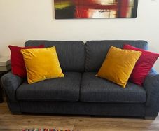 3 Couches for sale in perfect condition! One large 3 seater and two small 2 seaters.