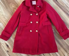Next red military coat age 10 excellent condition!!