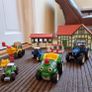 Farm Buildings and Tractors including New Holland Tractor Image 2