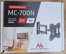 TV Wall Mount Bracket Tilt Swivel Full Motion 23-43"
