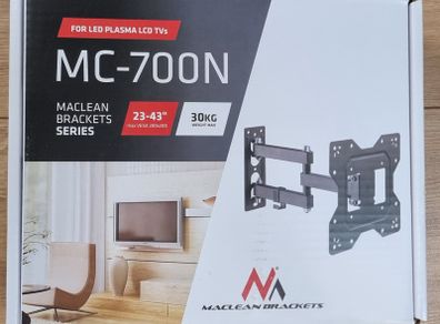 TV Wall Mount Bracket Tilt Swivel Full Motion 23-43"