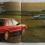 Vintage 1985 Nissan Bluebird Sales Brochure. Rare Automobilia Image 2