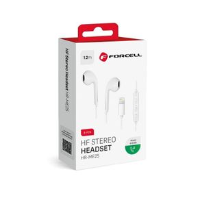 FORCELL Stereo Lightning Earphones for Apple iPhone