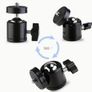 1/4 Ball Head Screw Tripod Mount - 360 Rotating Mount Base Adapter -61211 Image 4