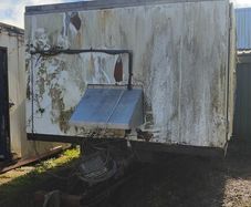 FREE: Insulated Fridge/freezer trailer 20x10 ft