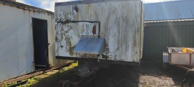 FREE: Insulated Fridge/freezer trailer 20x10 ft