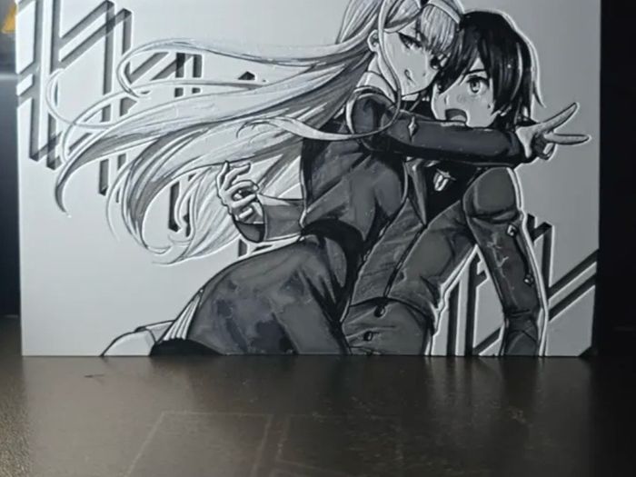 Darling in the franxx 3d printed hueforges