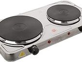 Kitchen Perfect Stainless steel  Model E4203SS Double Hot Plate Portable Just Plug In All New Stock Boxed Fully Guaranteed Daily Collection Can Be Arranged Galway City Centre Area Euro Prices Inc Vat