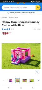Princess bouncy castle Symths