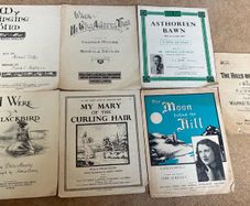 Old Irish sheet music