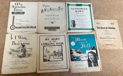 Old Irish sheet music