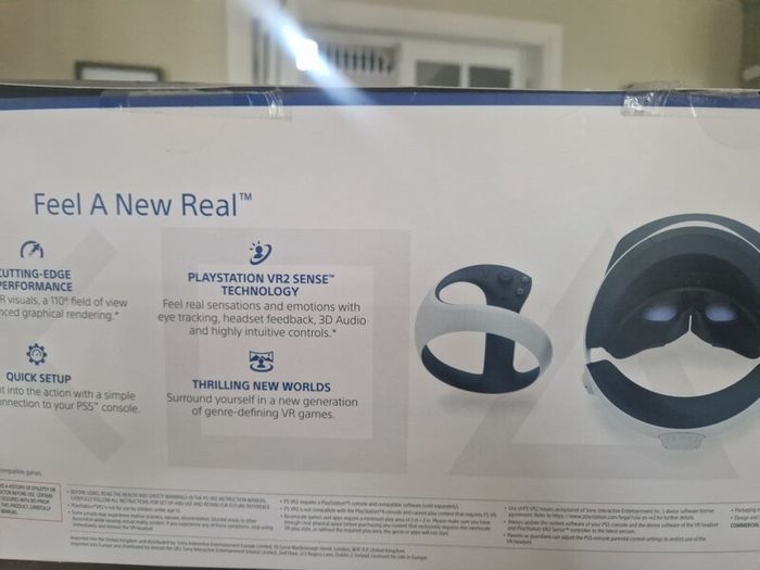 Ps vr2 headset and controllers set