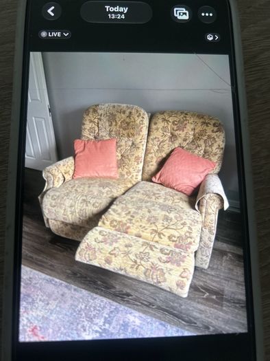 2 seater recliner sofa
