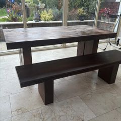 Table and Bench