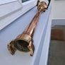 old brass  copper  fire  mans hose Image 3