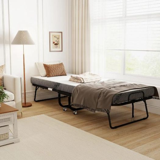 Folding Guest Bed with Mattress