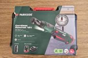 Parkside X12V Cordless Ratchet + Square Adaptor 3/8 To 1/2 Inch + Battery + Charger. DIY Household Tools 2AH X12V batteries 2.4A X12V Chargers, Performance Series 2.5AH 5AH X12V batteries 6.0A X12V Fast Chargers .Closing down sale
