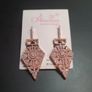 NEW RRP 45 euro Expensive look Gold color earrings with sparkling stones by Absolute Jewellery Design NEW Image 2