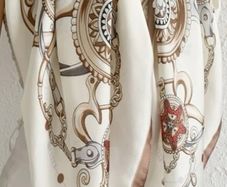 Chain Print Scarf