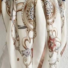 Chain Print Scarf