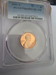 1991s Pcgs 1 Cent