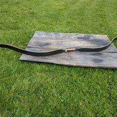 Archery Bow, recurve horsebow (20-30-40 LBS) + 3 carbon arrows