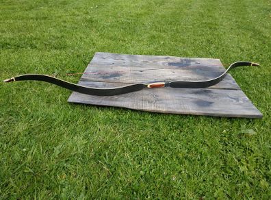 Archery Bow, recurve horsebow (20-30-40 LBS) + 3 carbon arrows