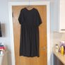 In The Style Petite Black V Neck Dress. S. 18.   B.N.W.T Image 3
