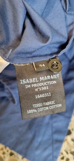 Isabel Marant Mainline blue cotton dress