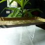 Original Art Nouveau Brass Dressing Table Pieces. Photo Frame and Repousse Tray Image 2