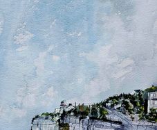 youghal harbour watercolour
