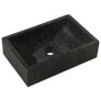 Sink 45x30x12 cm Marble Black Image 2