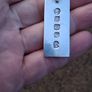 Sterling Silver Ingot Pendant Set(42 grams) Image 2