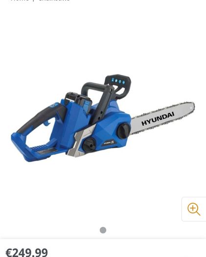 Hyundai battery chainsaw