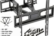 Tv Wall Mount Bracket Tilt Swivel Full Motion 32-85"