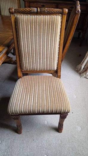 Large Dining Table and Chairs