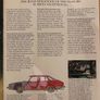 Original SAAB 900 sales & specification Sales Catalogue Image 2