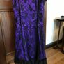 New Purple/Black Lace Dress Image 3