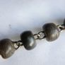 Antique  Rosary necklace pendant L-26" Image 6