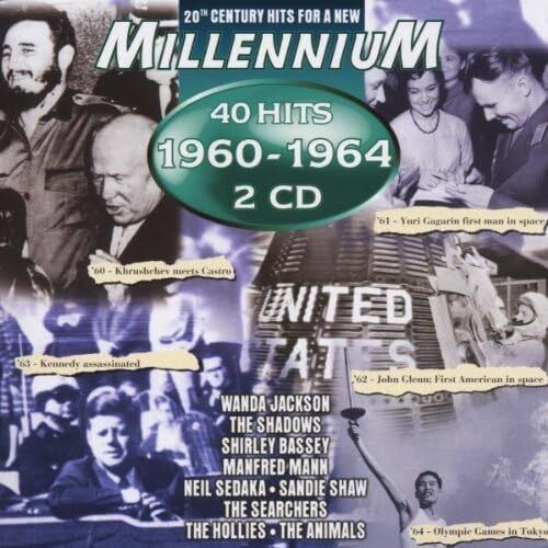 40 Hits. 1960 - 1964. 2 x CD. Free Postage!