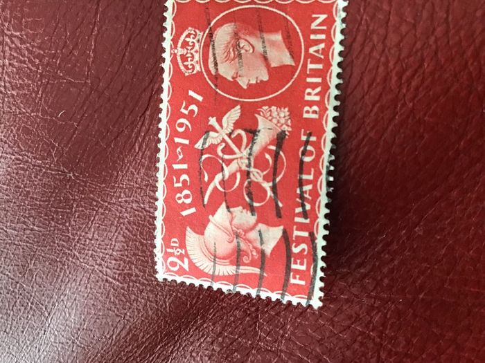 1951 British stamp