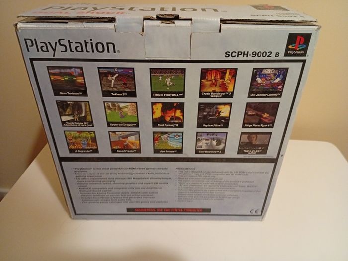 Sony PlayStation 1 CIB serial matching (partially faulty)