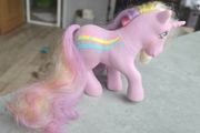 Streaky Rainbow Rider  Rainbow Curl Ponies MLP G1 My Little Pony