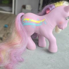 Streaky Rainbow Rider  Rainbow Curl Ponies MLP G1 My Little Pony