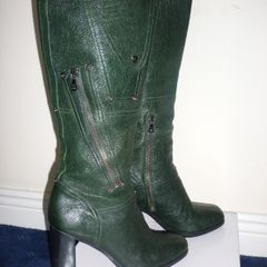 Genuine Prada Leather Boots