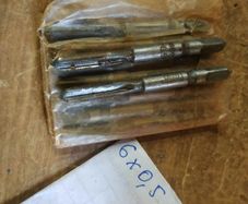 USSR M6 to 0.5 Tap Set 2pcs Vintage Soviet Quality MachineHand Quantity
