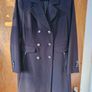 Gallery Black Double Breasted Coat Image 2